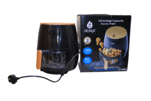 Nunix Air Fryer 5 L AF‑05GL – 1400 W Oil‑Free & Multi‑Cook