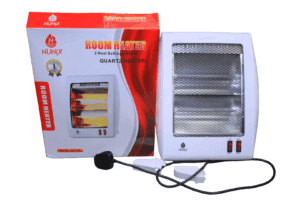 Nunix NH‑02 quartz heater – 800W Efficient Electric Room Heater