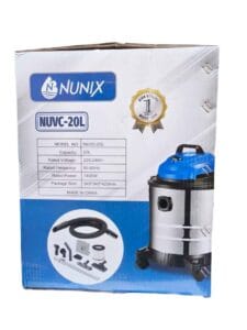 Powerful Nunix NUVC-20L Wet & Dry Vacuum Cleaner – Multi-Purpose Cleaning Solution